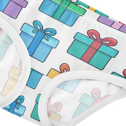 Girls' Training Panties Breathable Underwear for Kids Presents Pattern4