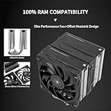 Thermalright Royal Knight 120 CPU Cooler, 6 Heat Pipes Heatsink CPU Cooling, Dual 12cm PWM Fans, for Intel LGA115X/1200/2011/1700/1851;AM4/AM5,Desktop Tower Cooling - Image 4