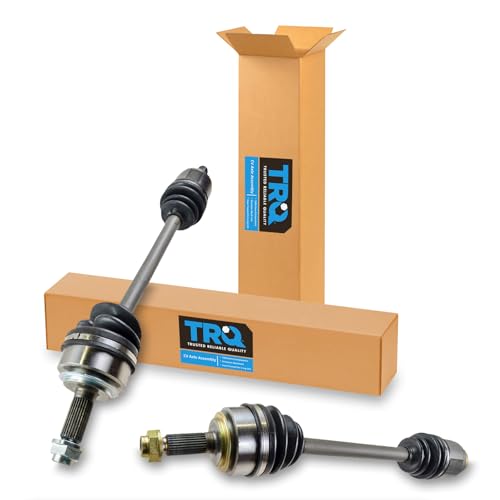 TRQ Front Driver and Passenger Side CV Axle Assembly Set