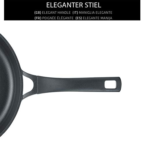 Berndes Vienna Frying Pan 20 Cm Suitable For All Hobs With 3-Layer Non-Stick Coating Full Surface Induction Non-Stick Coating Black #TOP2