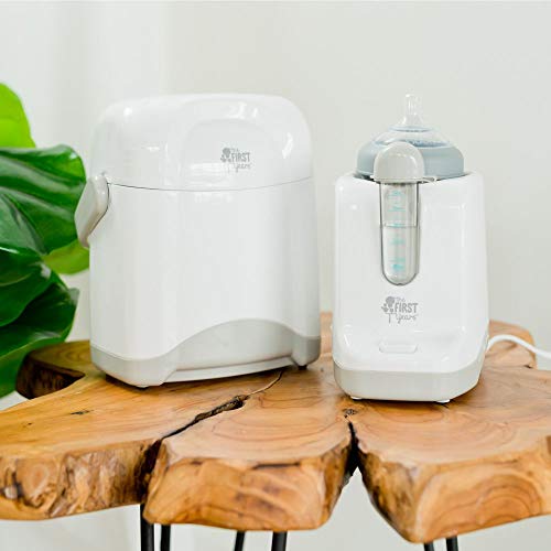 The First Years Night Cravings Bottle Warmer & Cooler, Blue/White - Thumbnail 6
