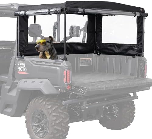 KEMIMOTO Soft Cargo Camper Bed Cover Rack Compatible with Can-Am ...