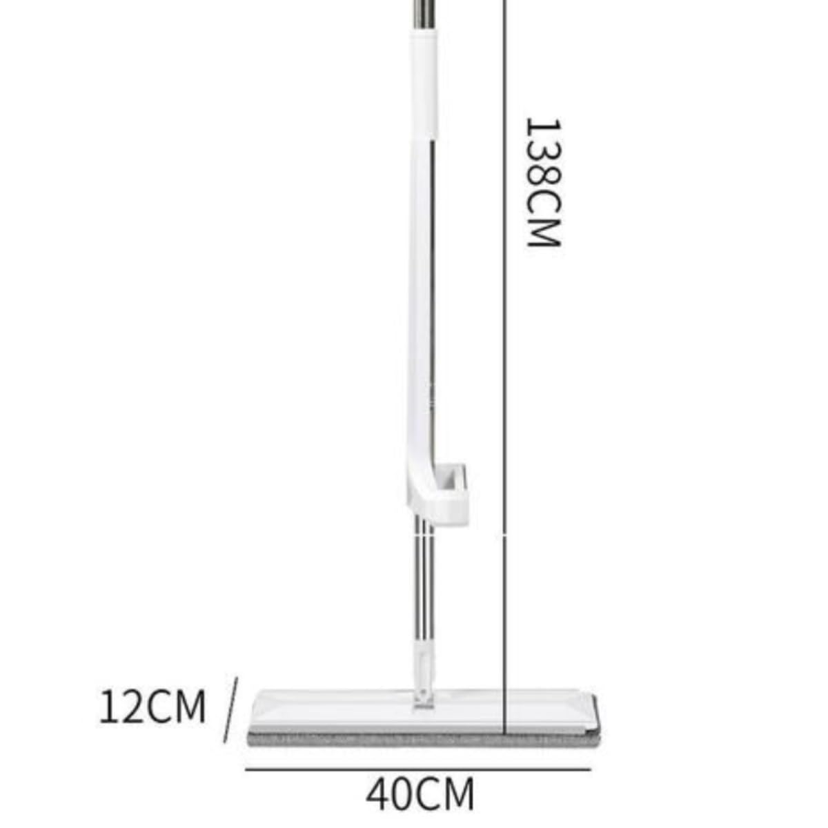 Fregona Mopa Fregona Plana For Lavado A Mano, Fregona De Limpieza Doméstica Perezosa, Tiras Limpiadoras De Doble Cara For Húmedo Y Seco Fregona para Limpieza