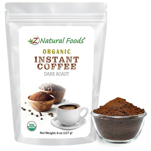 Z Natural Foods Organic Instant Coffee Powder - Rich Dark