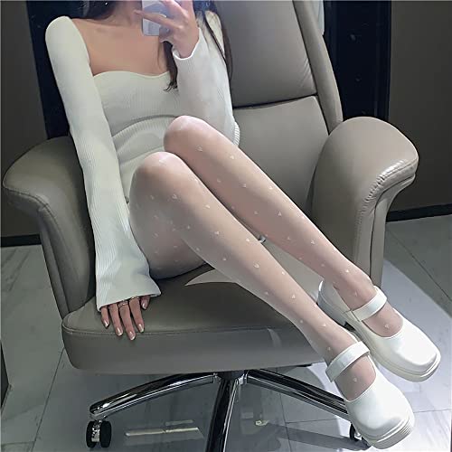 Image of Cute Patterned Pantyhose Tights for Women Valentine's Day
