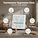 Indoor Thermometer Hygrometer with 4.4