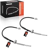 Frankberg 2x Handbremsseil Handbremsseile Hinten Kompatibel mit 300 C LE LX 2.7L 3.0L 2004-2012 300 C Touring LE LX 2.7L 3.0L 2004-2010 Replace# 4779260AD