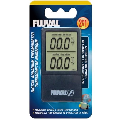 Fluval 2 in 1 Digital Aquarium Thermometer (11193)