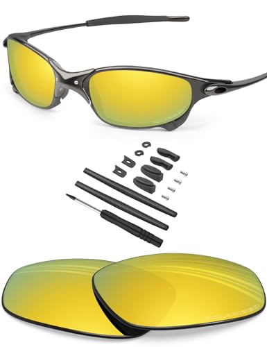 Image of BLAZERBUCK Anti-salt Polarized Replacement Lenses & Sock Kit for Oakley Juliet Sunglass