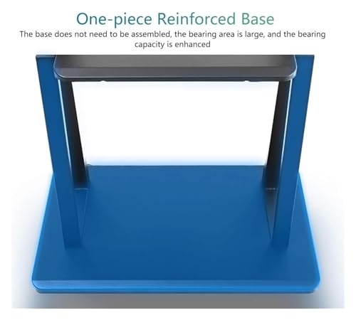 Soporte móvil para TV universal en negro con ruedas miniatura 6