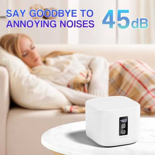 50% OFF Limpiador ultrasónico de 48 kHz para dentaduras y joyas