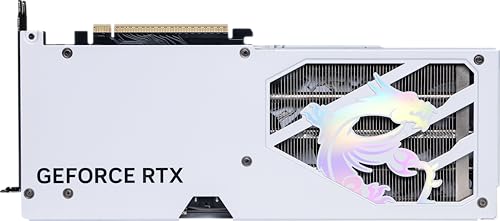Gaming RTX 5060 Ti 8G Gaming Trio OC - Scheda grafica bianca (8 GB GDDR7,128 bit, prestazioni estreme: 2662 MHz, DisplayPort x3 2.1a, HDMI 2.1b, architettura NVIDIA Blackwell - Scheda video - Immagine 4