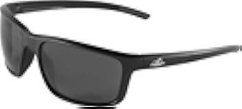 Bullhead Safety Eyewear BH2763AF Pompano, Matte Black Frame/Temple Smoke Af Lens Black Tpr Nose Piece And Temple Ends