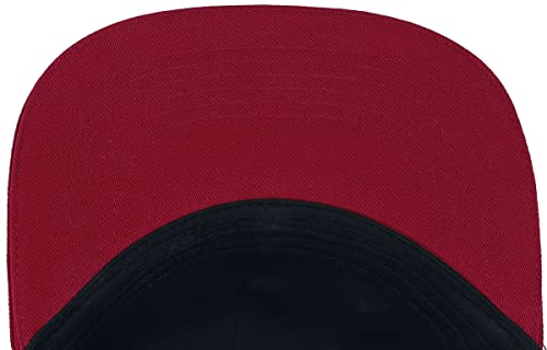 Casquette snapback Batman Red Hood Warner Bros rouge et noire ajustable - 3
