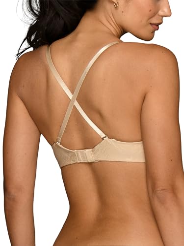 Image of Vanity Fair Women's Ego Boost Push Up Bra, Adds Up to One Full Cup Size, Underwire Push Up Bras for Women