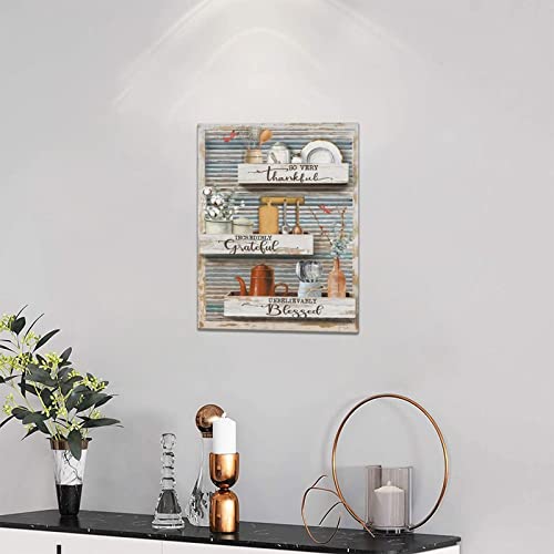 Impression sur toile rustique pour décoration de cuisine, cantine et restaurant - 6