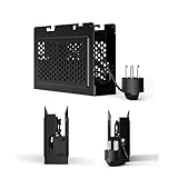 Boîtier métallique inclus pour adaptateur secteur. Gardez vos câbles bien rangés et propres dans tous les scénarios d'installation - Support mural micro OptiPlex, VESA micro OptiPlex