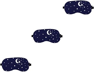 Hemoton 3 Pçs Máscara De Olho Máscara De Dormir Vendas Para Máscara De Olho 3D Máscara De Noite Dobra Cega 3D Tampas De Olho Antolhos Para Dormir Sombra De Olho Máscara Facial Óculos De