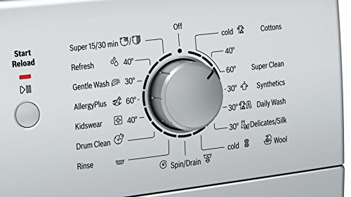 Control panel of Bosch WAK24169IN Washing Machine