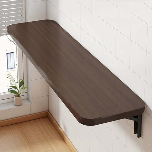 Bureau flottant pour petites pièces table murale rabattable