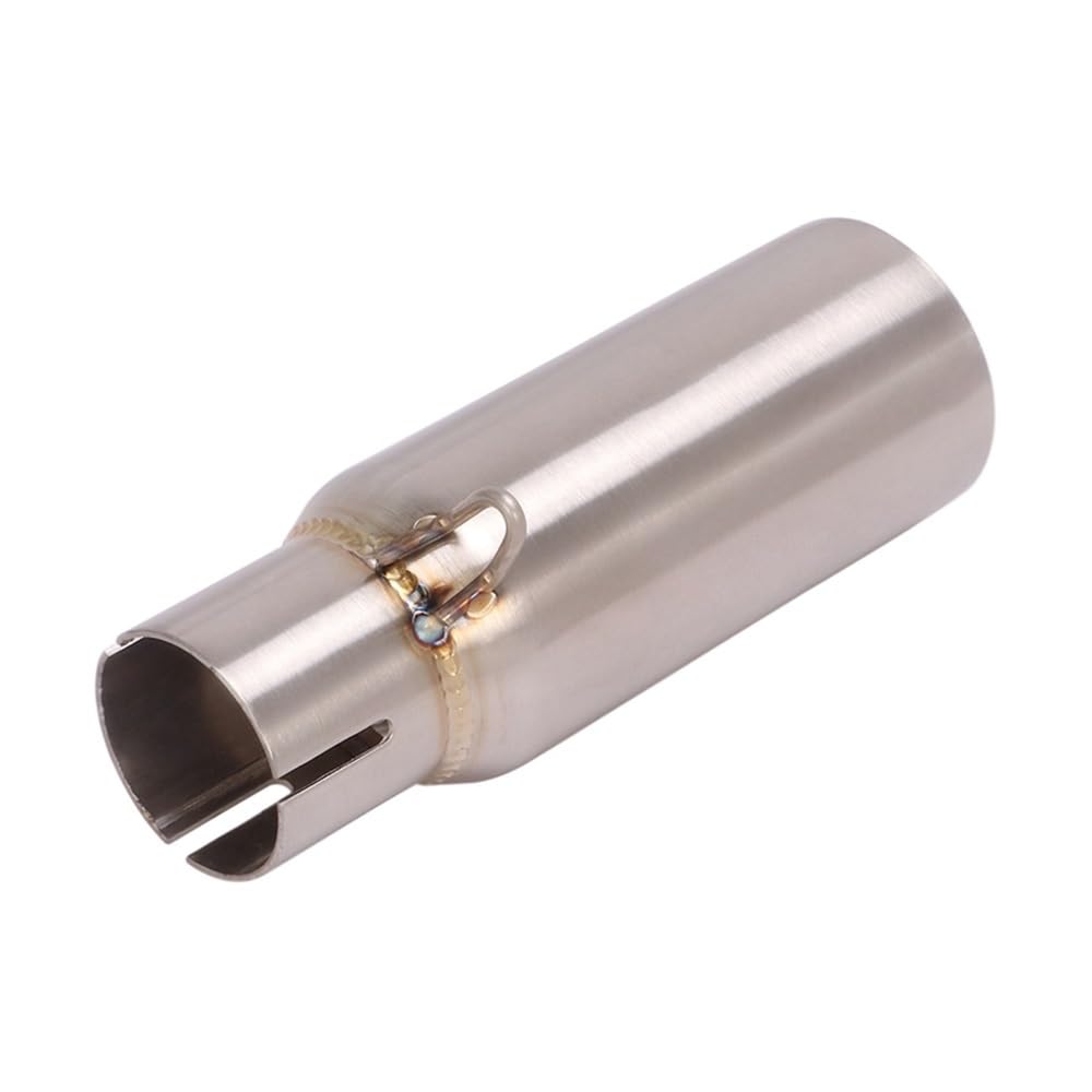 WOLWES Tubo Escape Motocicleta Slip On Escape Moto 51mm Middle Link Pipe Silenciador Modificar Escape Moto Bike para Kymco para Xciting 400 para Xciting400 para K-Xct300 S400 Escape Tubo