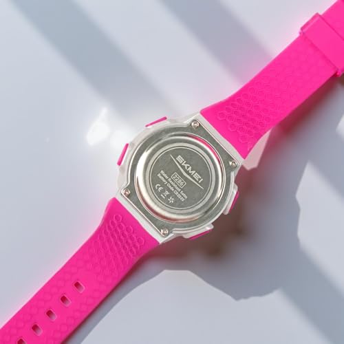 Image of SKMEI Digital Kids Watch for Boys & Girls - Waterproof Sports Wristwatch with LED Backlight, Alarm, Stopwatch & Dual Time Zone - Durable Kids Outdoor Watch - 2286