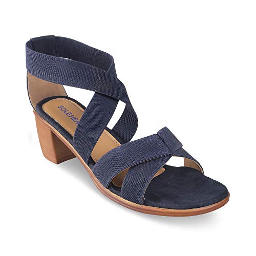 Image of SOLE HEAD Brown Heels Women Sandal
