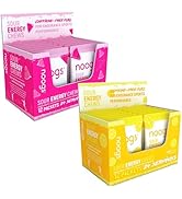 Noogs Electric Watermelon + Lemon Zinger Sour Energy Chews Bundle, Electrolyte Energy Gummies, So...