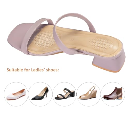 2 pares de plantillas de gel para tacones altos para mujer miniatura 4