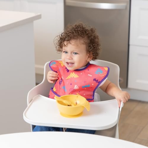 image for Bumkins Bibs for Girl or Boy, SuperBib Baby and Toddler 6-24 Months, E