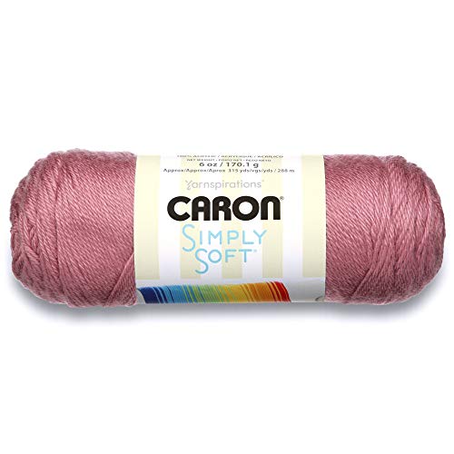 Image of Caron Simply Soft Solids Yarn (4) Medium Gauge 100% Acrylic - 6 oz - Plum Wine - Machine Wash & Dry