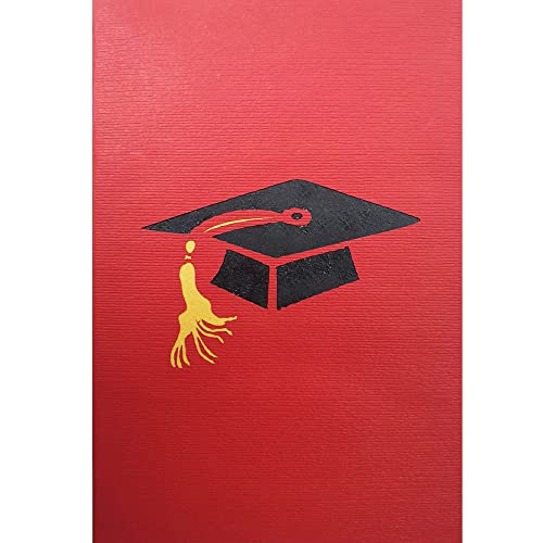 Carte de vœux diplôme Origami Surprise, Chapeau diplôme 3D, Carte postale de vœux pour diplôme, cérémonie de diplôme, Dobteurteur/docteur Cover