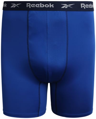 Reebok Mens Boxer Briefs - 6 Pack Long Leg Breathable Performance Big and Tall Boxers for Men (Sizes: 2X-4XL)4