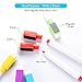 8 Colors Dry Erase Markers with Eraser Home Office Classroom Portable Low Odor Whiteboard Pen Set for Glass/Whiteboard/Plastics/Porcelain