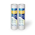5 Micron Sediment Water Filter Cartridge 2 Pack Replacement Set WELL-MATCHED with P5, AP110, WFPFC5002, CFS110, RS14, WHKF-GD05