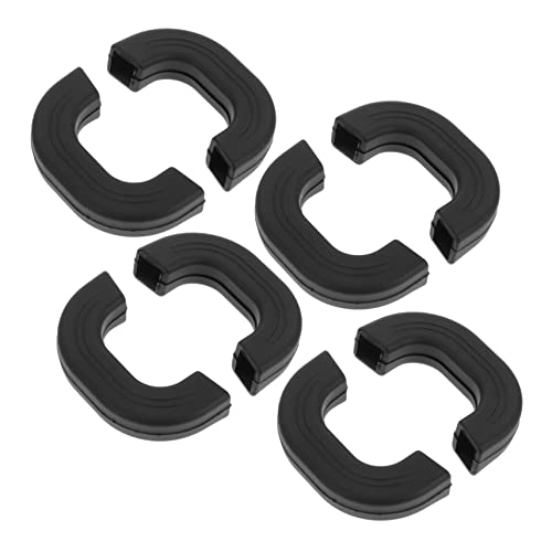 BRIGHTFUFU 4pcs Silicone Pot Handle Holder Heat Resistant Non-Slip Insulation Sleeves for Kitchen Tools Prevents Scalding Lightweight for Pots and Bowls