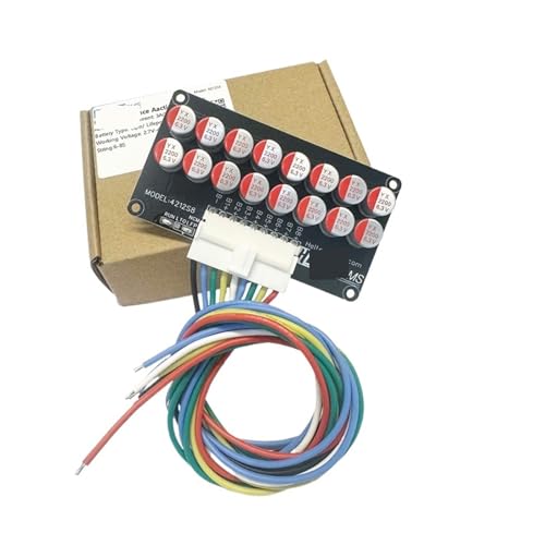Ecualizador de Baterías Activo 3S-8S 3A, Equilibrador de Energía para Baterías 4S, 6S, 7S con Capacitor miniatura 2