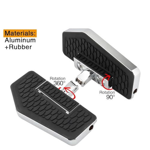 Pédales et Petits Marchepieds Avant de Moto pour VTX1800C VTX1800F - 5