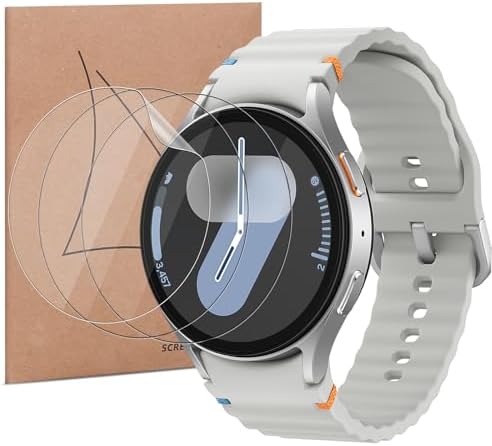 Pellicola Protettiva Per Amazfit Active 2 | 4 Pezzi TPU | Antigraffio | Facile Applicazione | Senza Bolle - Foto 8