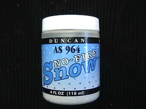 Duncan Snow no fire 4 oz. for plastercraft, bisque and many other projects