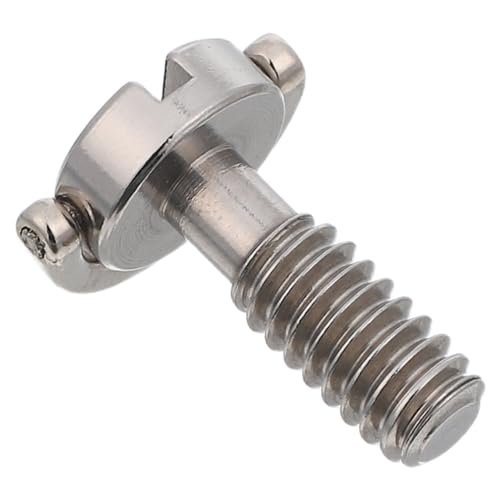 Mikikit Vite a d per Fotocamera in Acciaio Inox 1/4 Sgancio Rapido e Intaglio Vite per Treppiede Mirrorless e DSLR Accessorio Montaggio Stabile per Attrezzatura Fotografica Outdoor