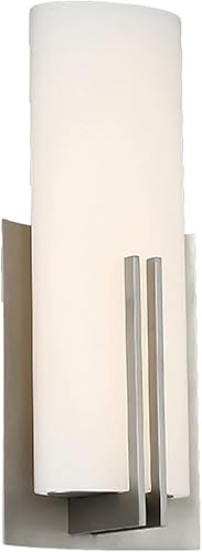 Miniatura 1 de WAC Lighting dweLED Moderna lámpara de pared LED de 15 pulgadas 3000 K en níquel satinado