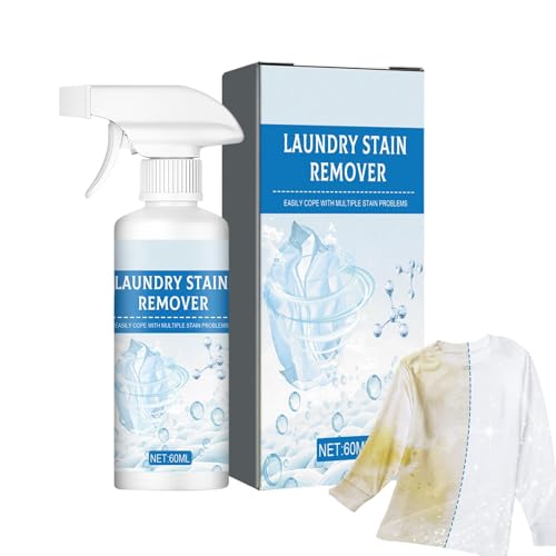Quitamanchas en Aerosol,Mist Limpiador Portátil de 60 ml para Telas - Limpiador en Spray para Alfombras | para Cocina, Baño, Oficina, Escuela, Guardería, Hospital y Hotel