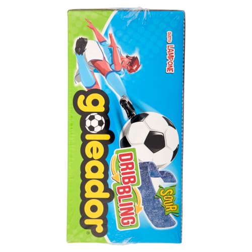Goleador Dribbling Blu, Caramelos gomosos sabor frambuesa ácida miniatura 4