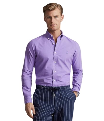 Image of POLO RALPH LAUREN Men's Classic Fit Plaid Oxford Shirt