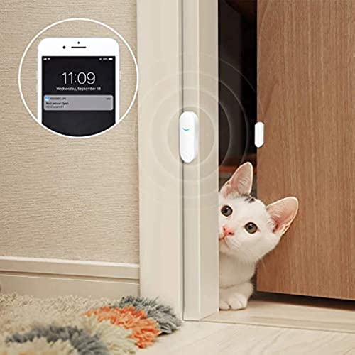 Senckit DOOR WINDOW SENSOR Wifi Door And Window Sensors,Tuya Smart Alarm With Free Notification App Control Home Security Alarm System thumb #4