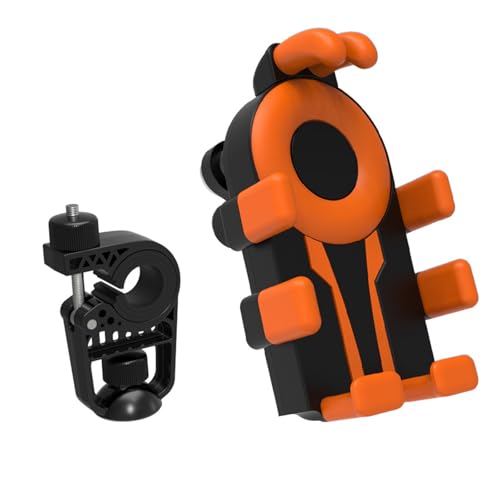 Installa rapidamente biciclette Staffe per smartphone Supporto per telefono da bici antiurto per manubrio Montaggio sicuro per per bici silicone