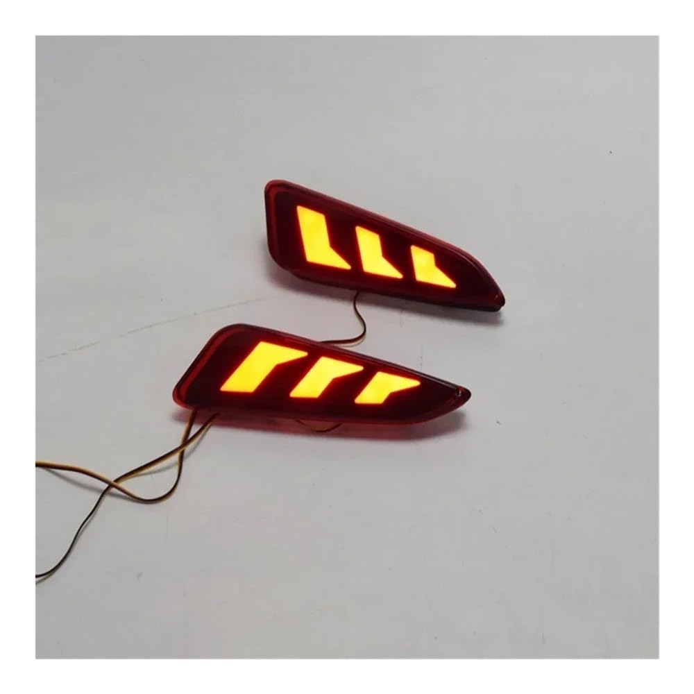 luz freno Modificación de la luz del parachoques trasero rojo Conjunto antiniebla trasera Luz freno marcha atrás Motocicleta