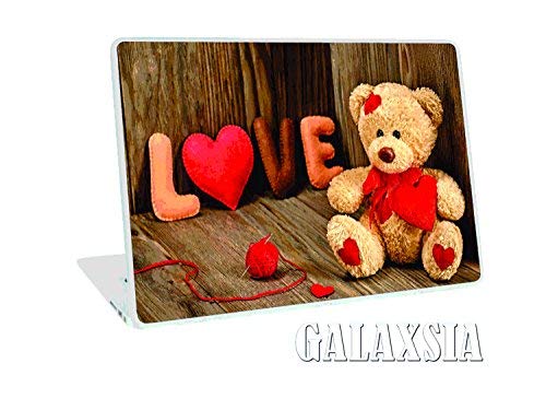 Image of Galaxsia Love Vinyl Laptop Skin /Sticker /Cover /Decal Compatible for Any Laptop (Hp /Dell /Sony /Acer /Lenovo /Asus etc..) Brand Models of Size 14 Inches Laptop Or Notebook.