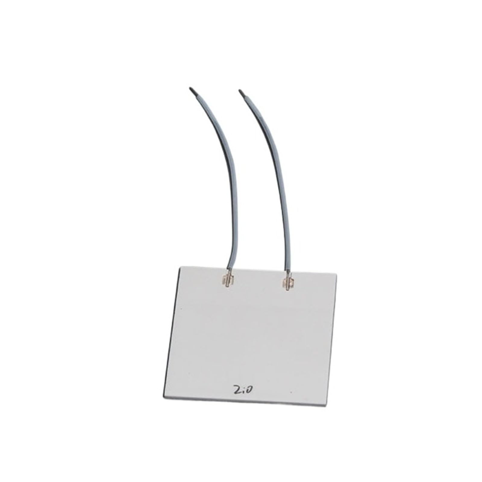 FXFBRTRWN 40x40x2mm Aluminum Oxide Heater Miniature High Temperature Ceramic Heating Plate 1piece(3.7V 1.5W 40C)